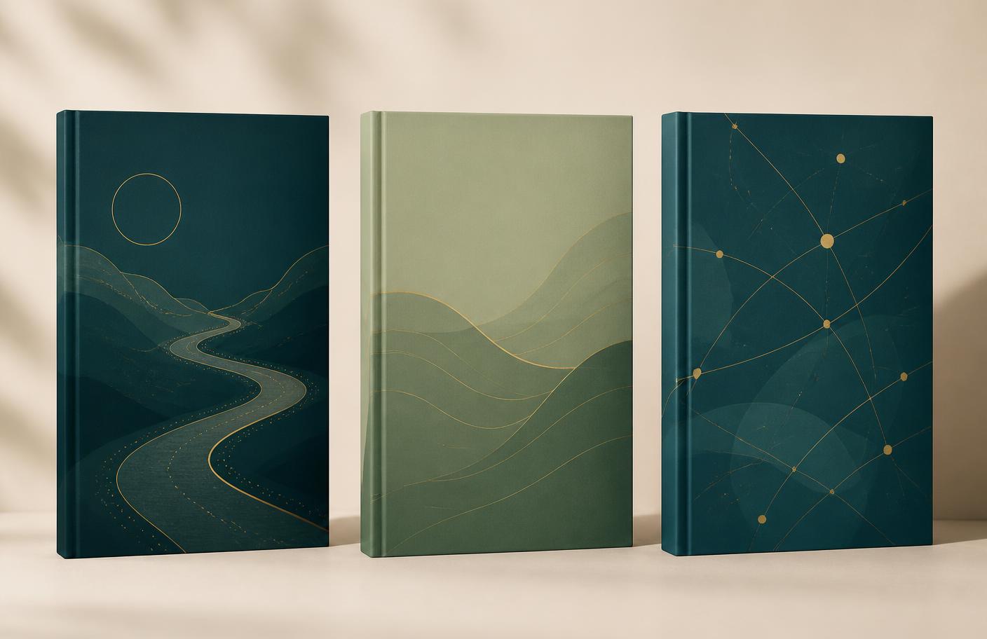Capas dos três materiais bônus do Kit Sessão Destravada